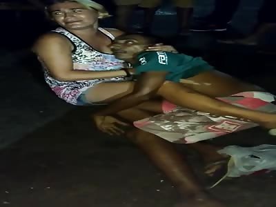 Murder MacaÃ­ba Brazil woman cries her departure