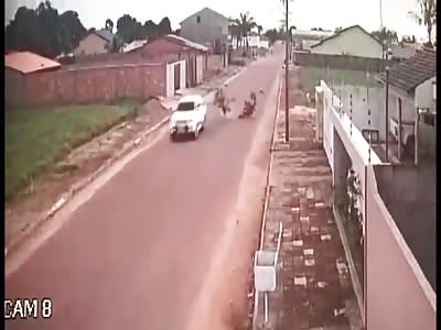 CCTV. Accident