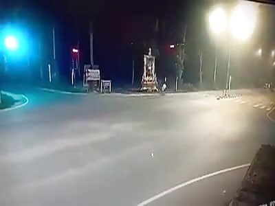 CCTV. Accident