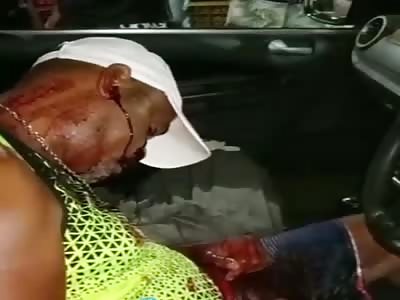 Man executed inside his car