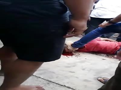 Thief Gets Shot and Stomped After Robbery