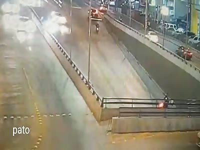 CCTV. Accident 