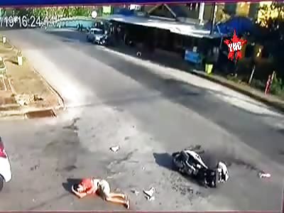 CCTV. Accident