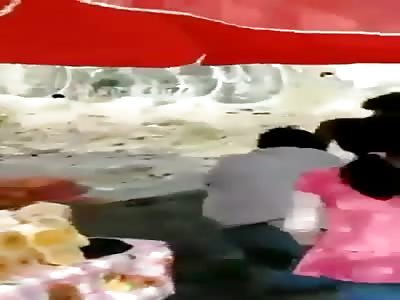 Honduran migrants hit Mexican family