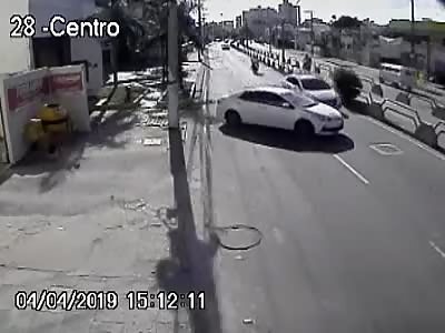 CCTV. Accident