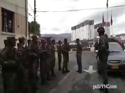 Conscript Soldier Shot and Killed his Sergeant