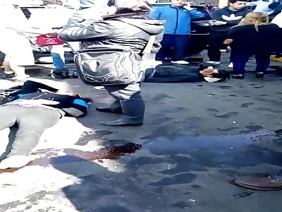 Minor drove minibus and causes multiple crash