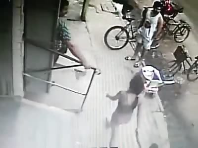 Assassination Victim Can't Run Fast Enough