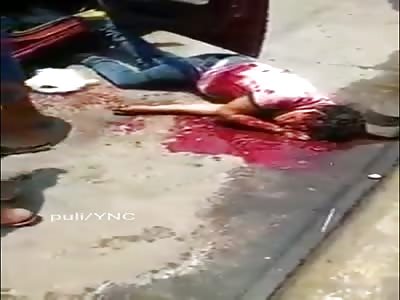 Three men who were murdered this afternoon in the colony La Sevagas,