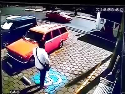 strong accident in which the driver of a taxi loses his life