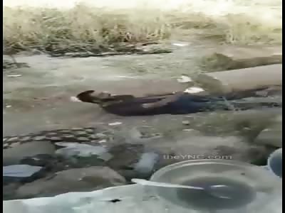 Rival Unit Commander Executed with AK-47