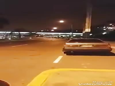Speeding Street Racer Dies on Spot