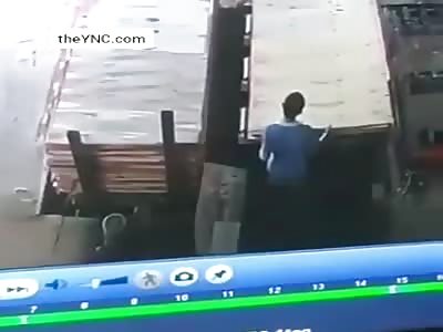 CCTV. accident