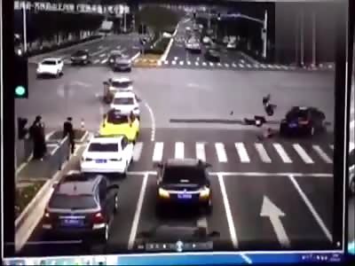 CCTV. Accident