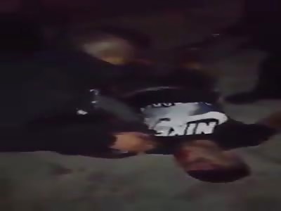 Users of public transport punished a subject who climbed to steal a truck from the route