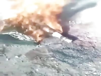 rebel bodies after the occupation of the city of Hibiti