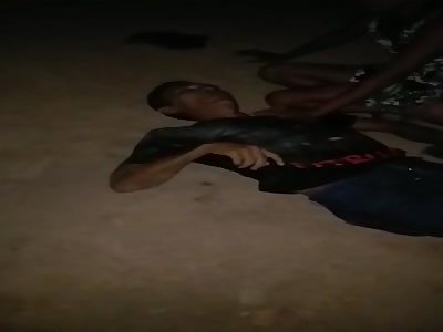 Murdered man with head shot