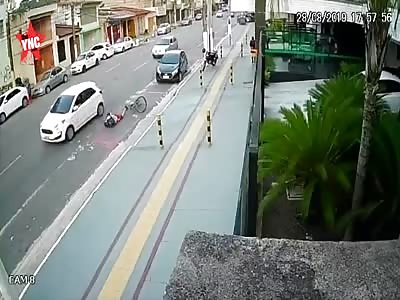 CCTV. Accident