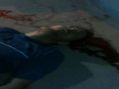 Murdered man with head shot