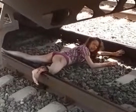 Never Wear Headphones on Train Tracks...