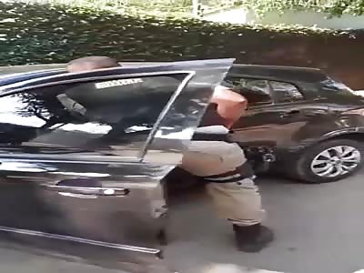 Police Try Saving the Suicide Man