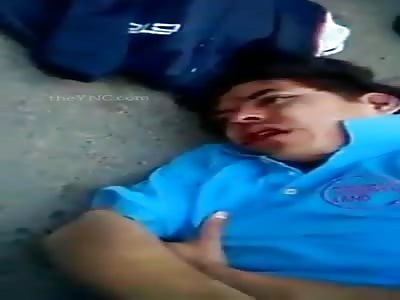 Guadalupe Victoria Mexico .. citizens stop and beat an alleged,crimina