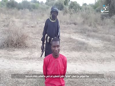 A Christian was killed by the Islamic state