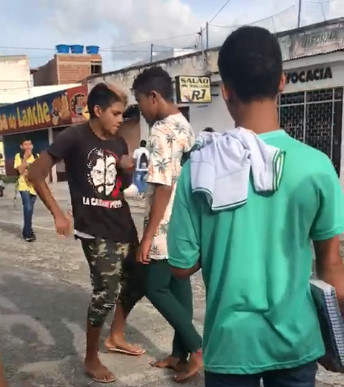 Stabbed Young Takes His Final Steps