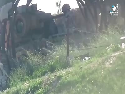 Sniper... Islamic state shot at an Egyptian army soldier