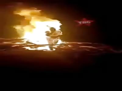 United cartel member captured and burned alive