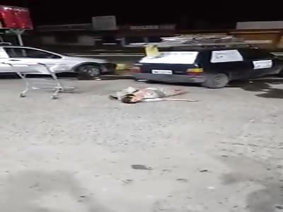 In agony after being stabbed