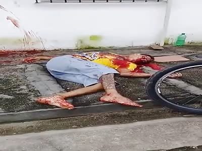 Murdered man with head shot