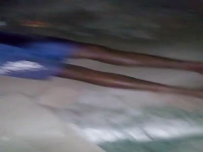 Murdered man with head shot