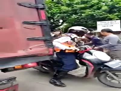 Man brutally punished by population 