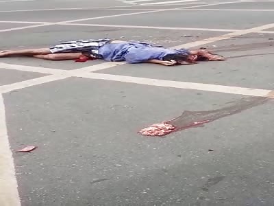 Shit!!! Man crushed in accident 