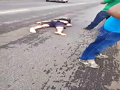 The fucking bike.. Motosiclist loses his life in accident 