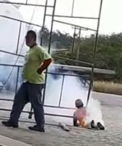 Worker Cooked After Scaffold Hits Live Wire