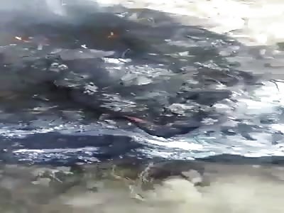 Mexico. They find two charred bodies 