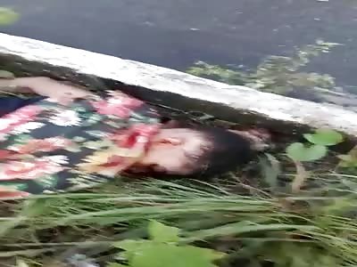 Murdered man with head shot Brazil