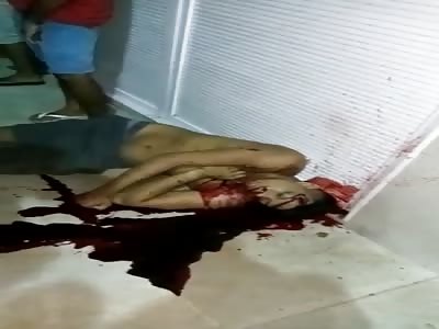 Murdered man with head shot Brazil