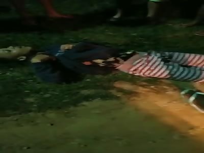 Murdered man with head shot Brazil