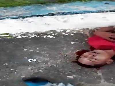 Murdered man with head shot Brazil