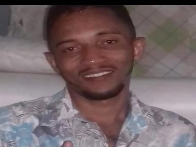 Murdered man with head shot Brazil