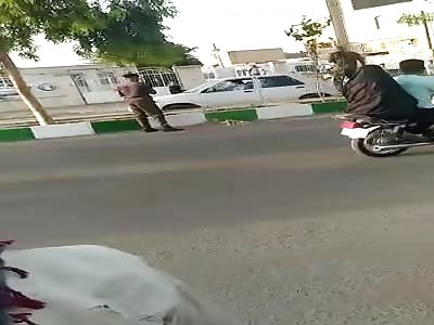 Crowd Watches as Man Gets Hacked in the Street