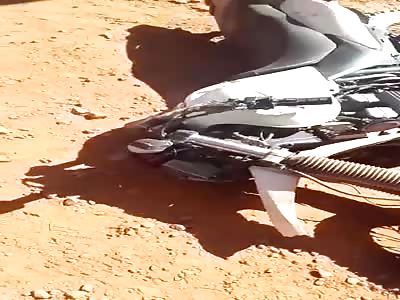 Motorcyclist loses his life in accident 