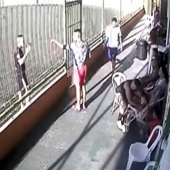 Ruthless Assassination During a Soccer Game