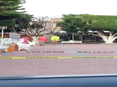 Thieves were arrested, beaten Mexico 