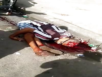Murdered man with head shot Brazil