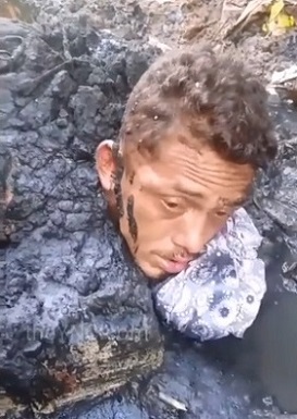 Shoving a Criminal into a Shit Bath