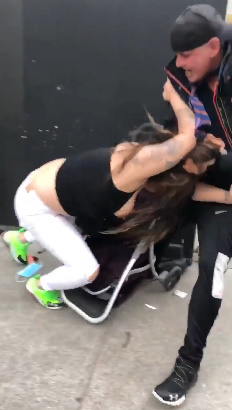 San Francisco Woman vs Grandpa 